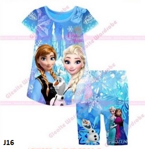 baju celana anak frozen